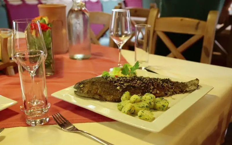 Forelle nach Art des Hauses